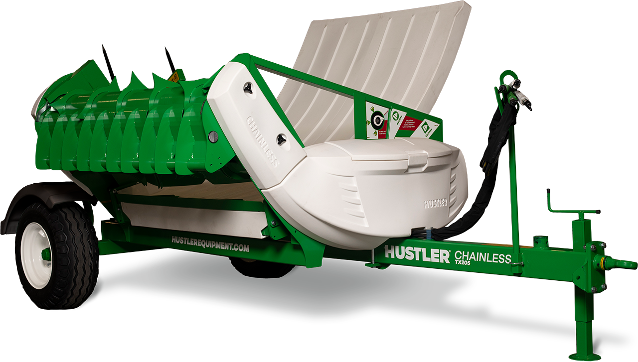 Hustler Trailed Chainless Bale Feeders