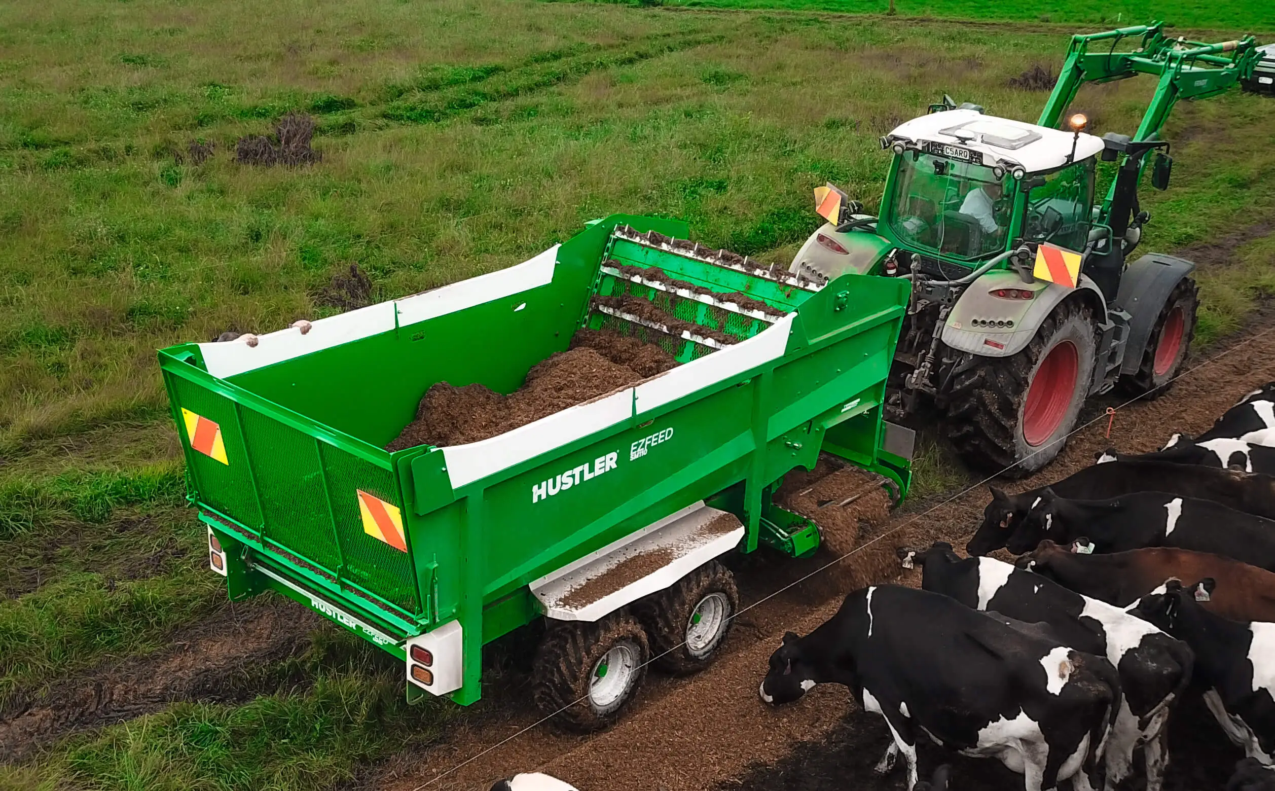 Hustler EzFeed Silage Wagons