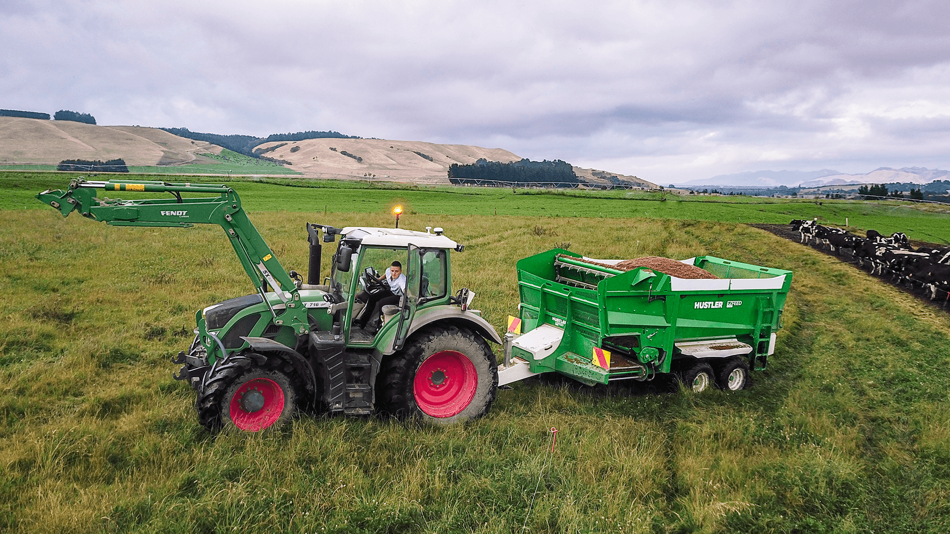 Hustler EzFeed Silage Wagons